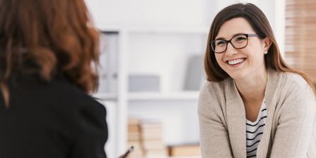 Im Gespräch mit der Patientin