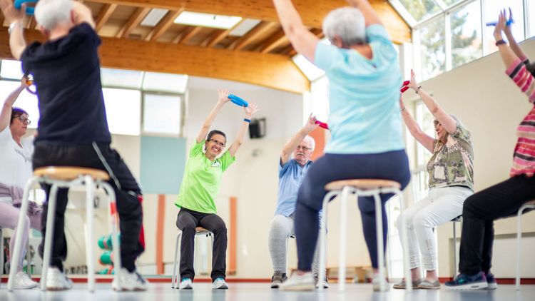 Bewegungstherapie Geriatrie 