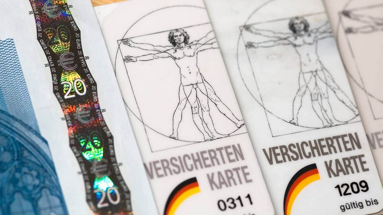 Versicherungskarte für Krankenversicherung