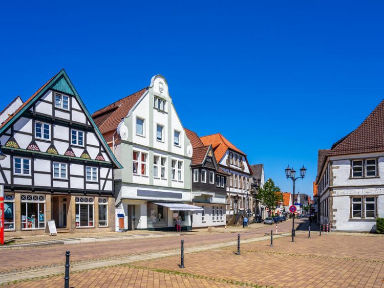 Fachwerkhäuser in der Altstadt Horn-Bad Meinberg