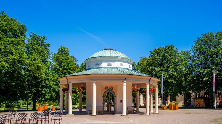 Pavillon im Kurpark Bad Meinberg