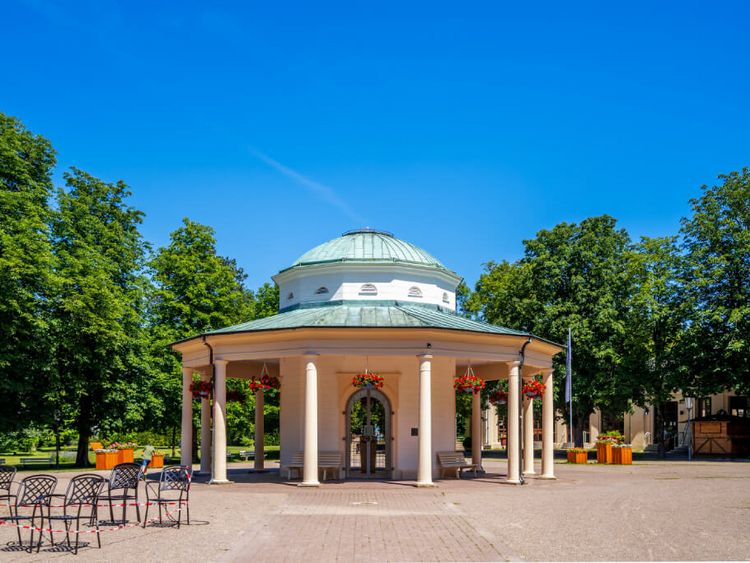 Pavillon im Kurpark Bad Meinberg